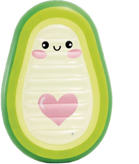 Intex Avocado Buddy Float - Luchtbed - 114x165x23 cm - Max 100 kg