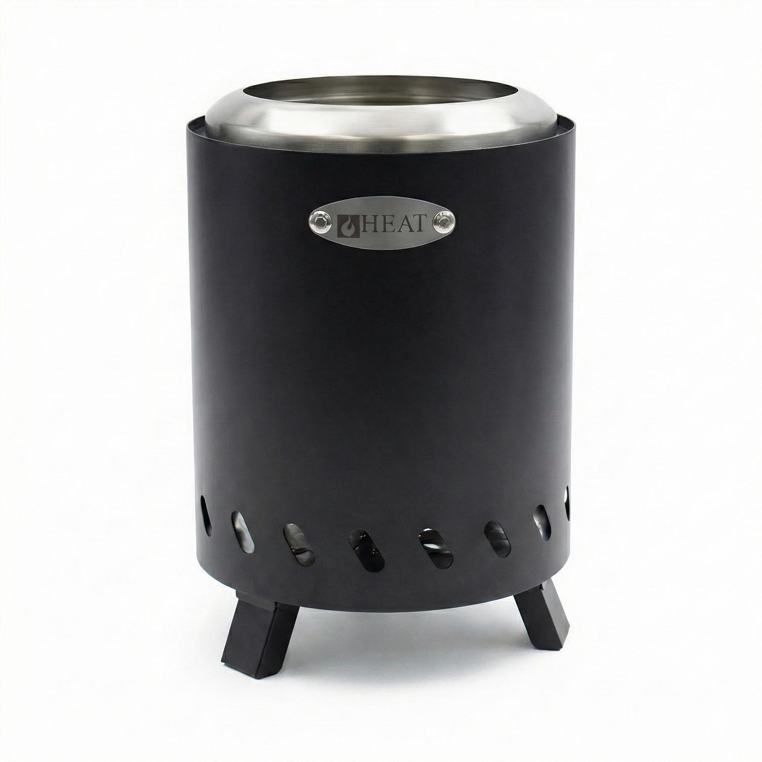 HEAT Outdoor Living Rokfri Small - Rookvrije Tafelhaard - Zwart (16x16x20 cm)