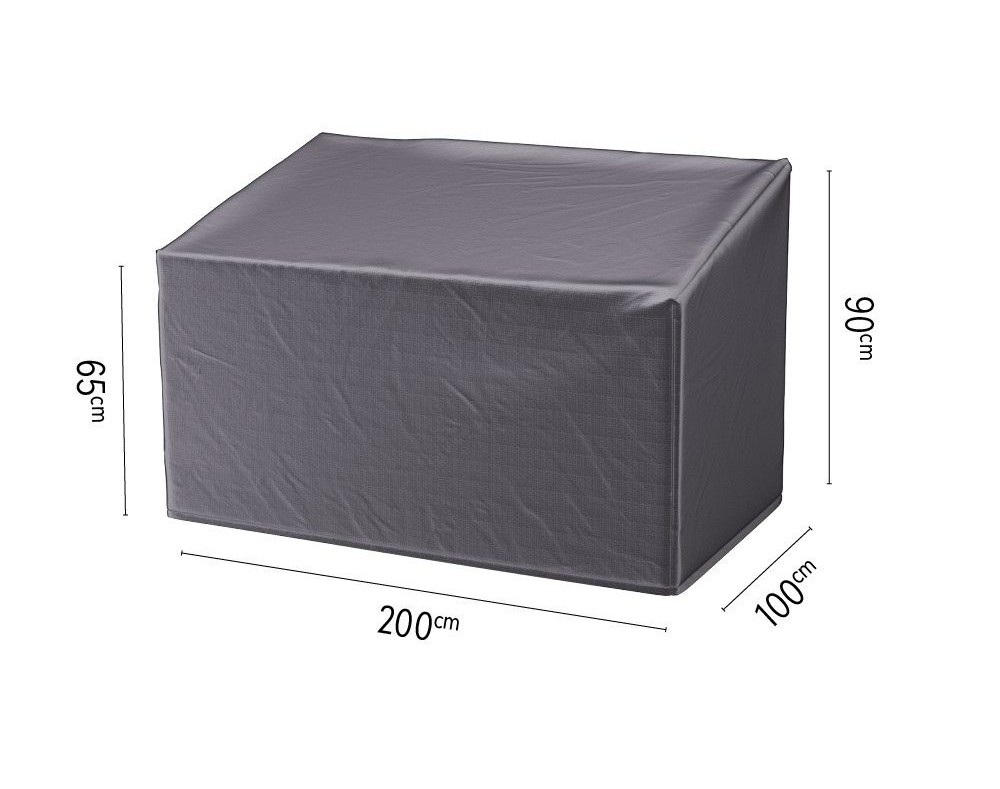 Platinum AeroCover Loungebankhoes - 200x100xH65/90 cm - Grijs