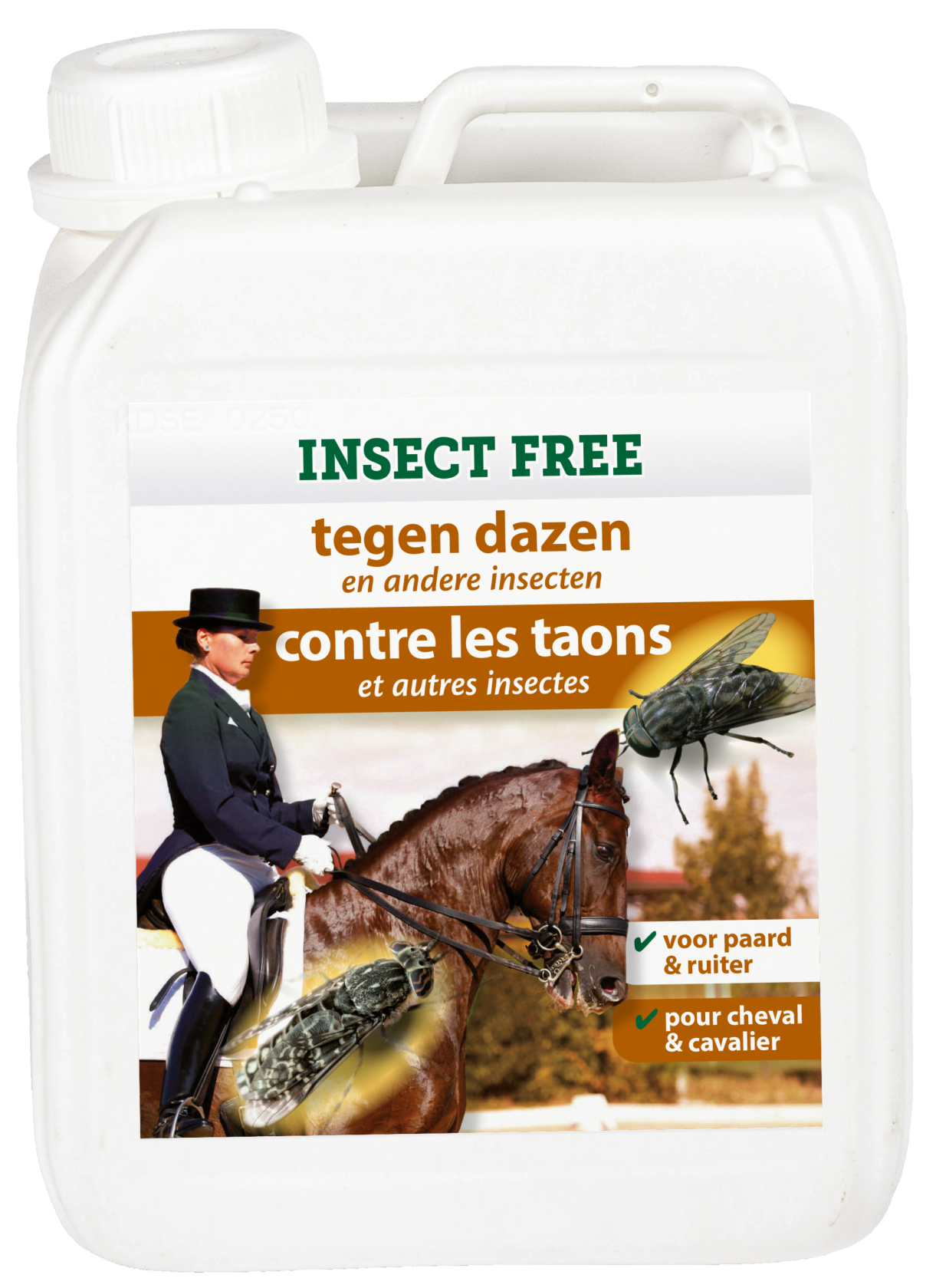 BSI Insect Free Roll-on Spray – 2,5l – tegen insecten bij paarden en ruiters