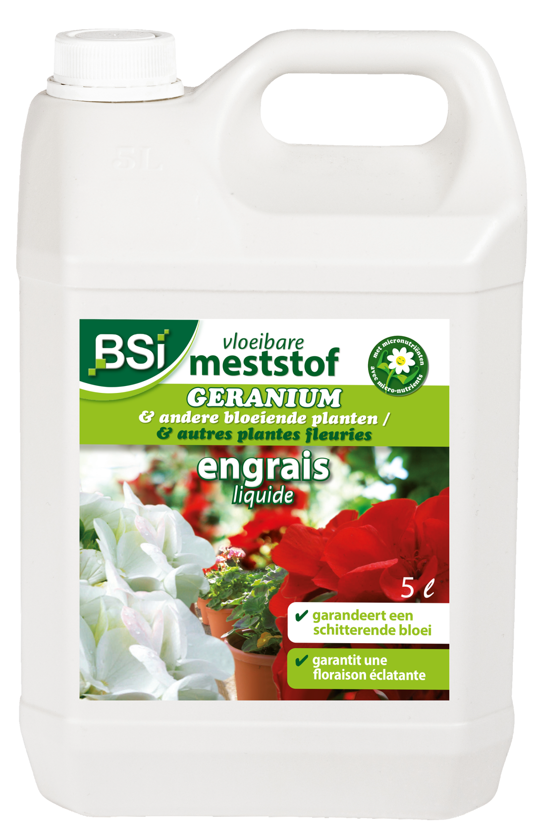 BSI vloeibare meststof voor geranium - 5 l
