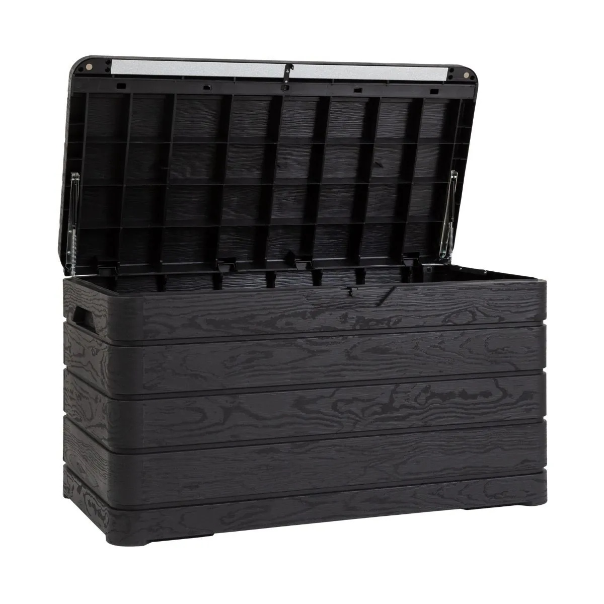 Toomax Dolomiti Kussenbox - 410L - Dark Anthracite - Afsluitbaar - Binnenmaat 118 x 59,9 x 63,3 cm - Buitenmaat 119 x 64 x 61 cm