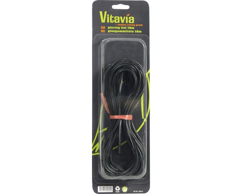 Vitavia afdichtingsstrip zwart - 10m