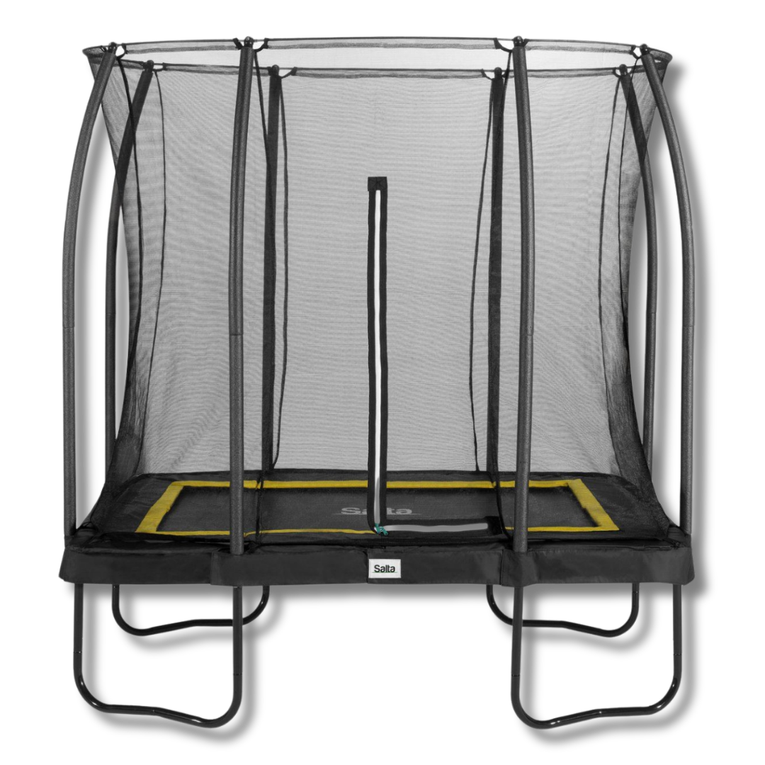 Salta trampoline Comfort Edition - 214x153 cm - Rechthoekig - zwart