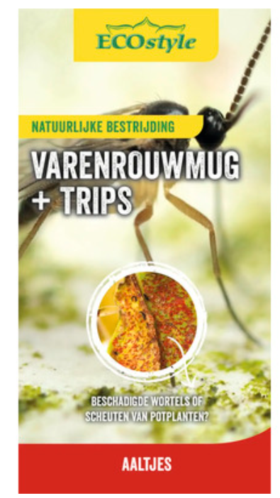 Ecostyle Aaltjes (Steinernema feltiae) tegen Varenrouwmug - 50 Miljoen - Voor 50 m²
