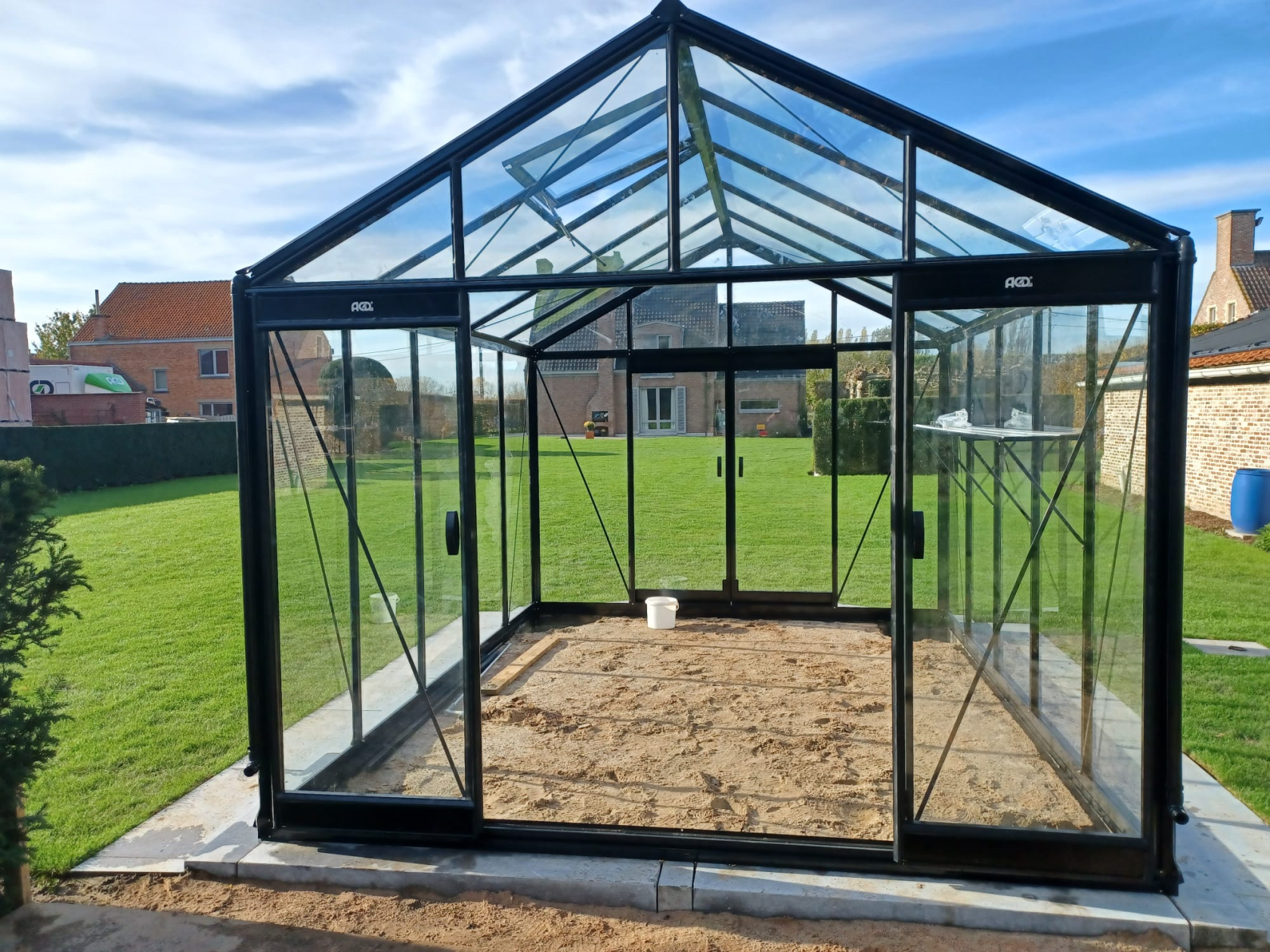 ACD Prestige R305XH serre - 3.06 x 3.71m - extra hoog - Blackline