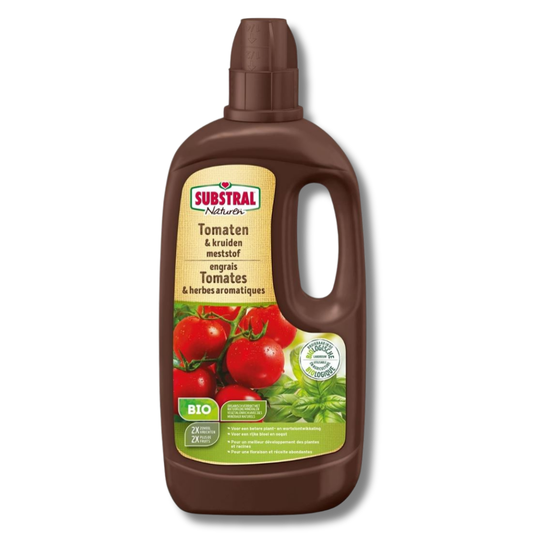 Substral Naturen vloeibare meststof voor tomaten en kruiden - 1L - bio