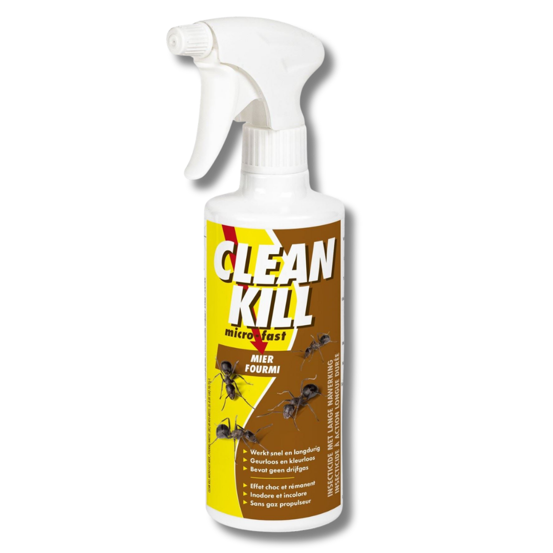 BSI Clean Kill Micro-Fast Mier 500 ML – Snelwerkende en langdurige oplossing tegen mieren