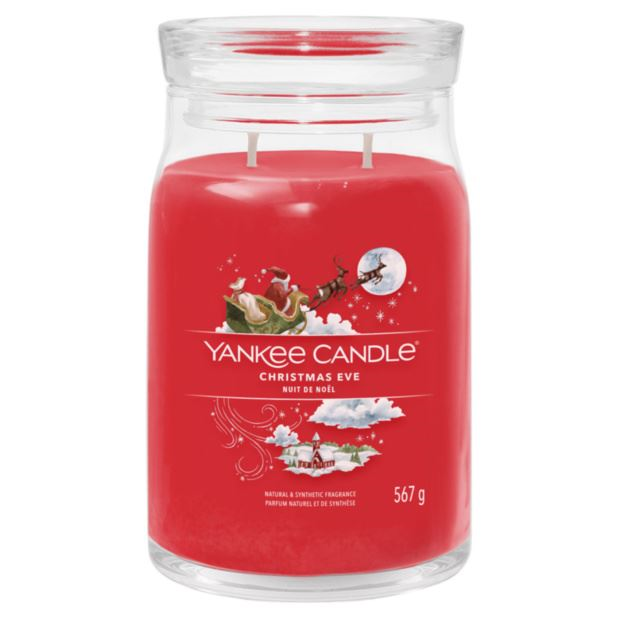 Yankee Candle geurkaars - Christmas Eve - Signature Large Jar