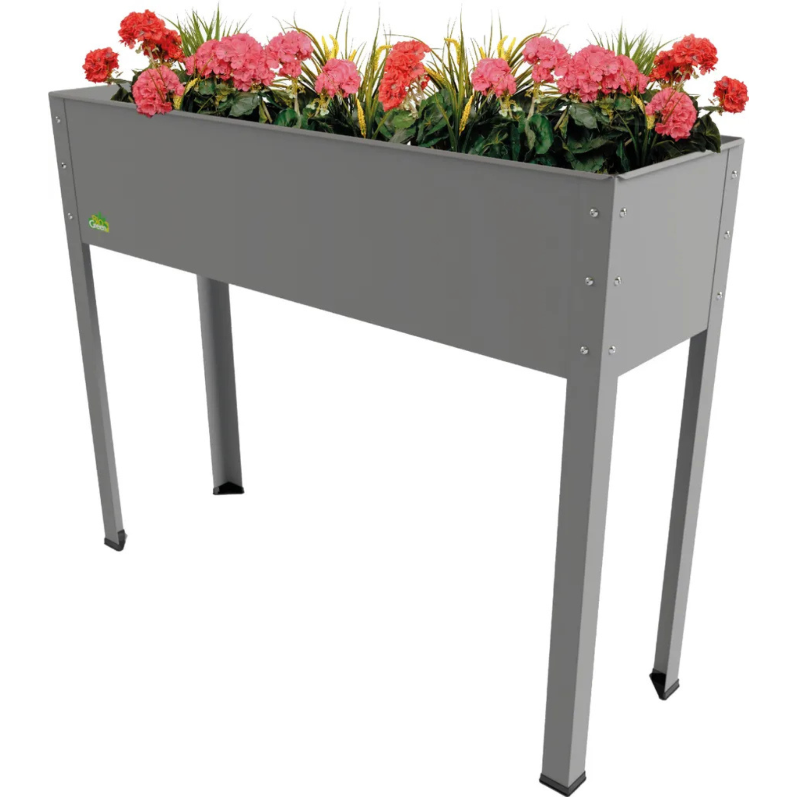 Bio Green Freising Verhoogd Bed - Maat XL - Gegalvaniseerd Staal - Balkon/Terras