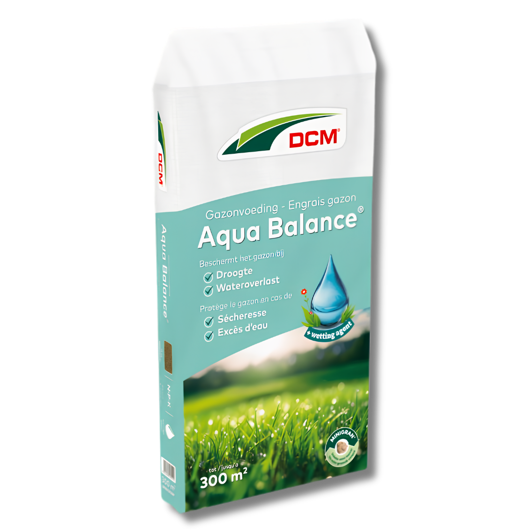 DCM Gazonvoeding Aqua Balance® 18 KG - Beschermt het gazon bij droogte en wateroverlast