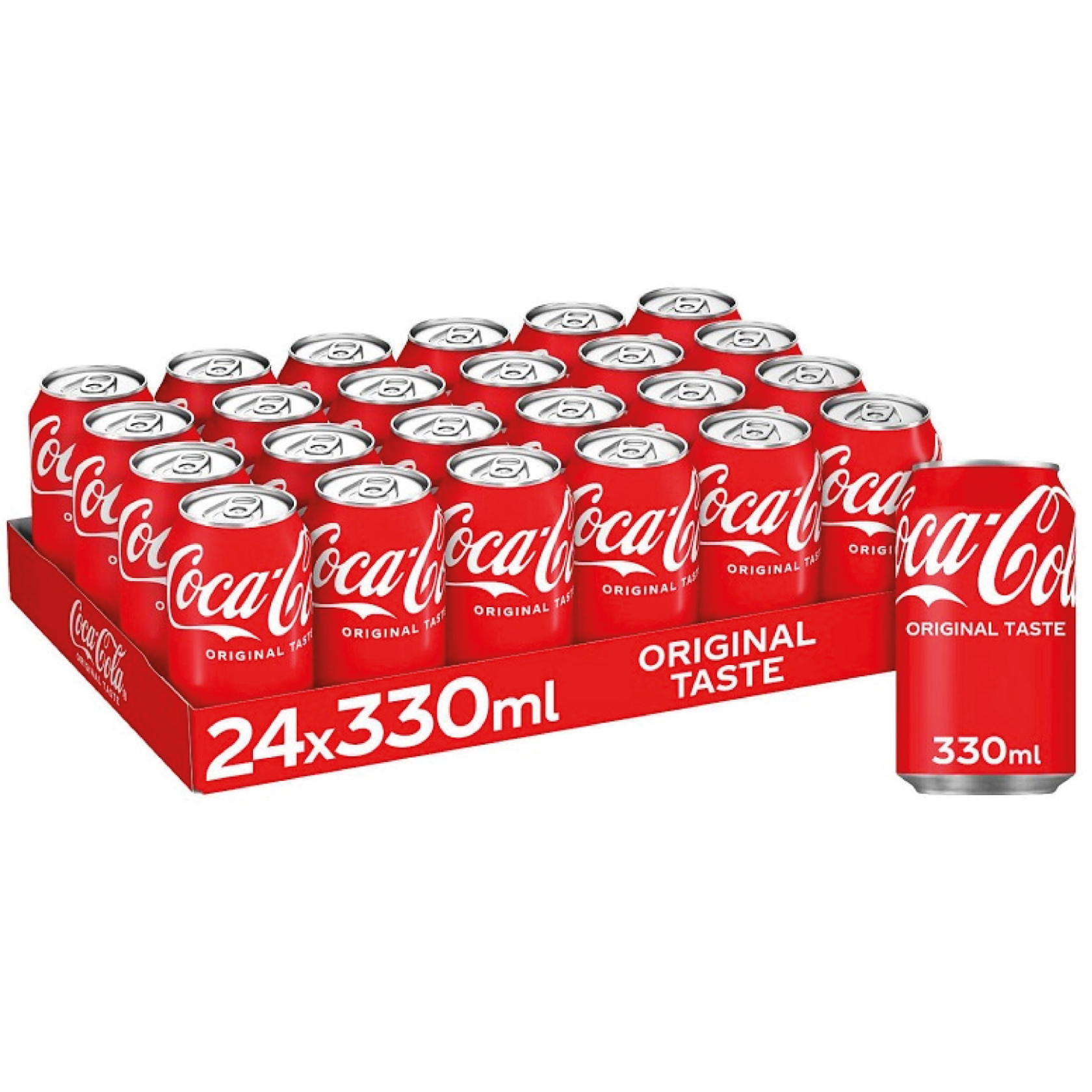 Coca-Cola Original Taste – 24 x 33 cl tray