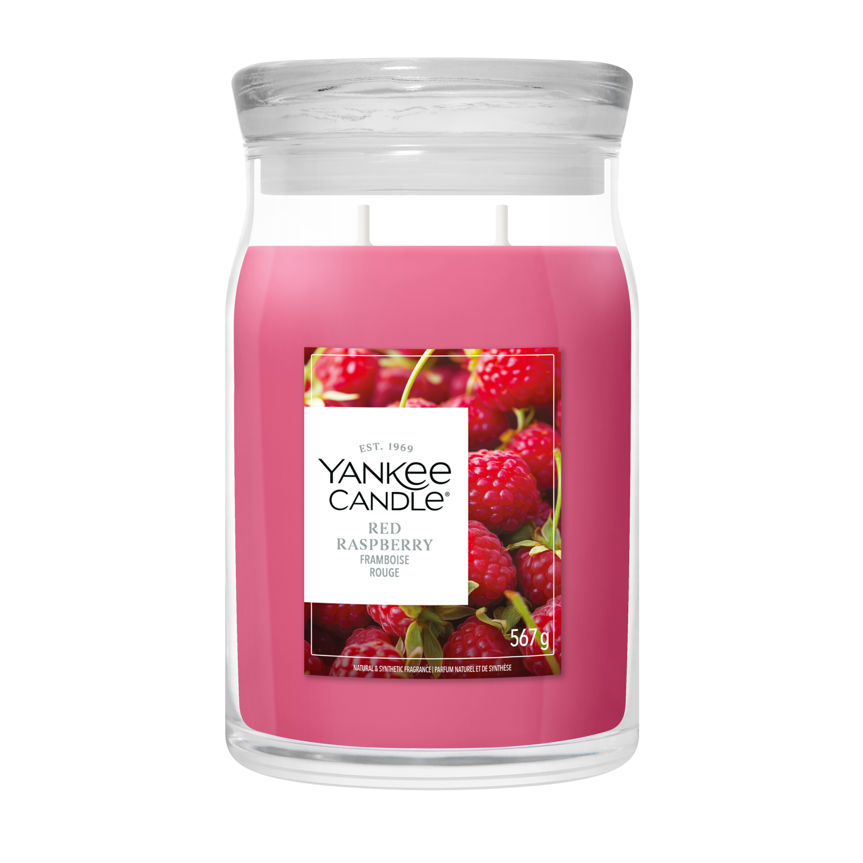 Yankee Candle geurkaars - Red Raspberry - Signature Large Jar