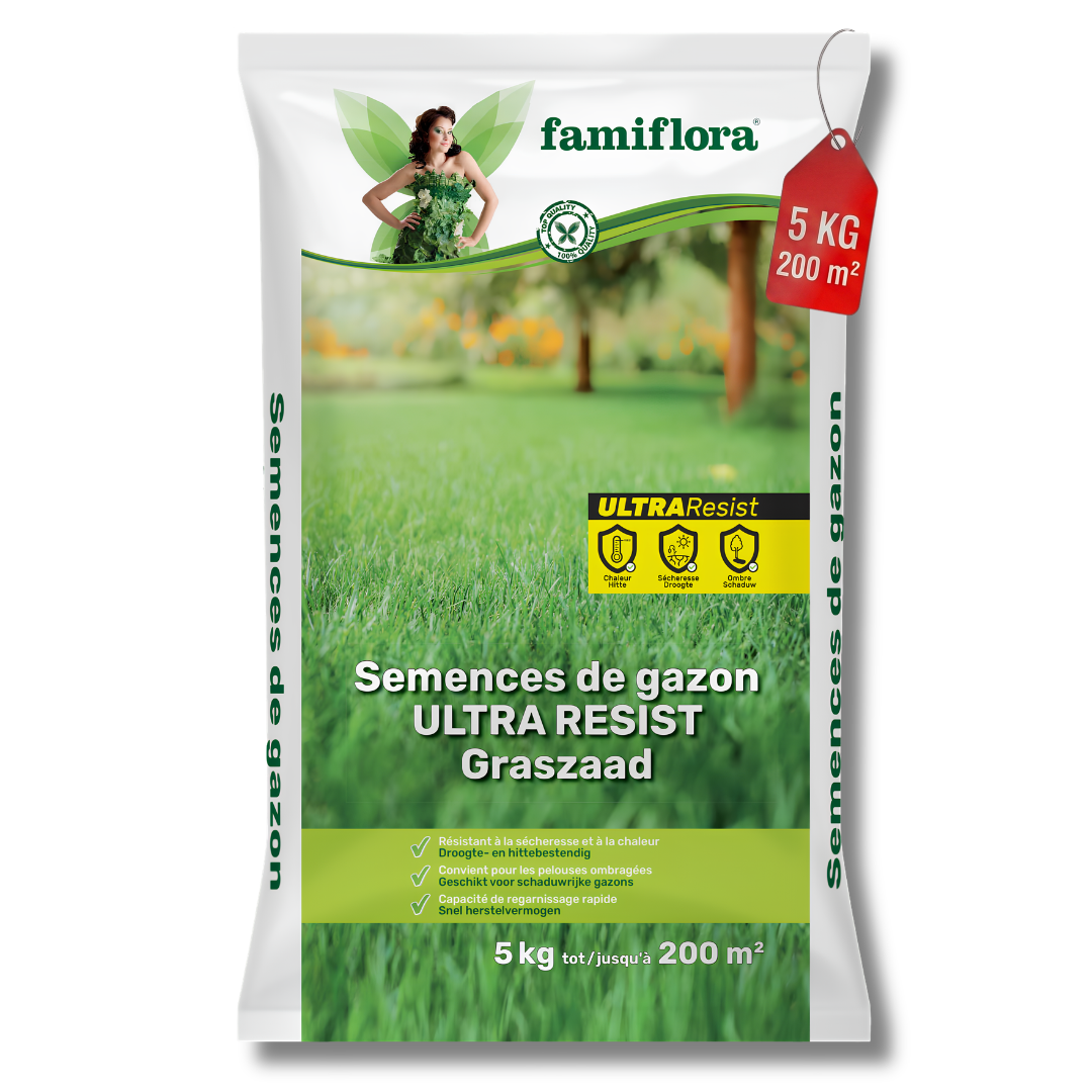 Famiflora graszaad 5kg tot 200m² - Ultra Resist - alleskunner