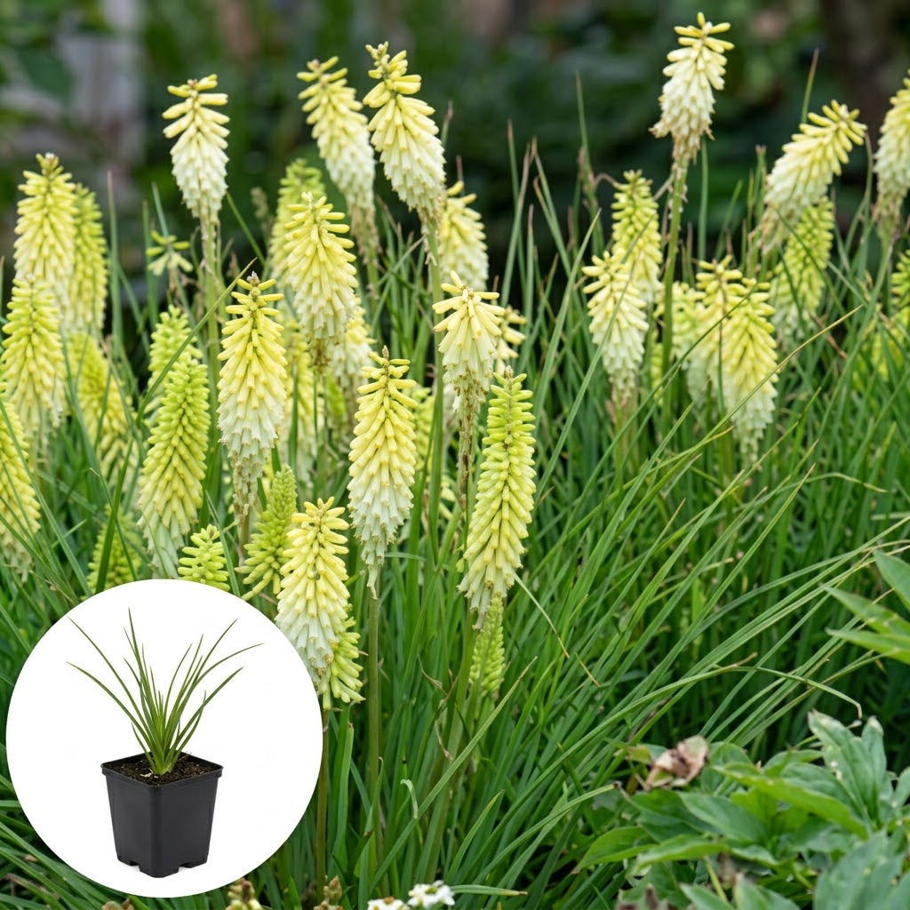 Kniphofia 'Pineapple Popsicle' - pot 9x9 cm -