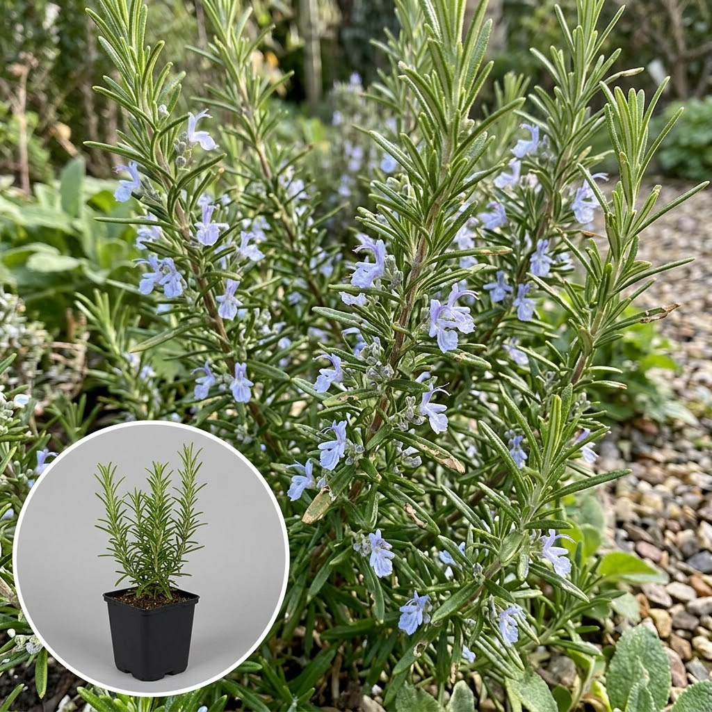 Rosmarinus officinalis 'Miss Jessopp's Upright' - pot 9x9 cm -