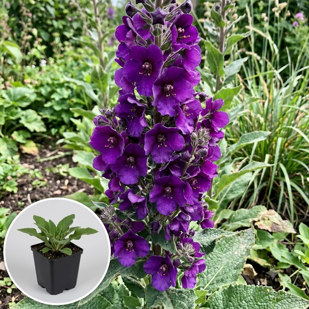 Verbascum 'Sugar Plum' - pot 9x9 cm -