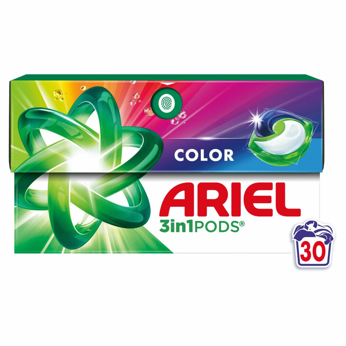 Ariel Color 3-in-1 Pods - Wasmiddel Capsules - 30 Stuks