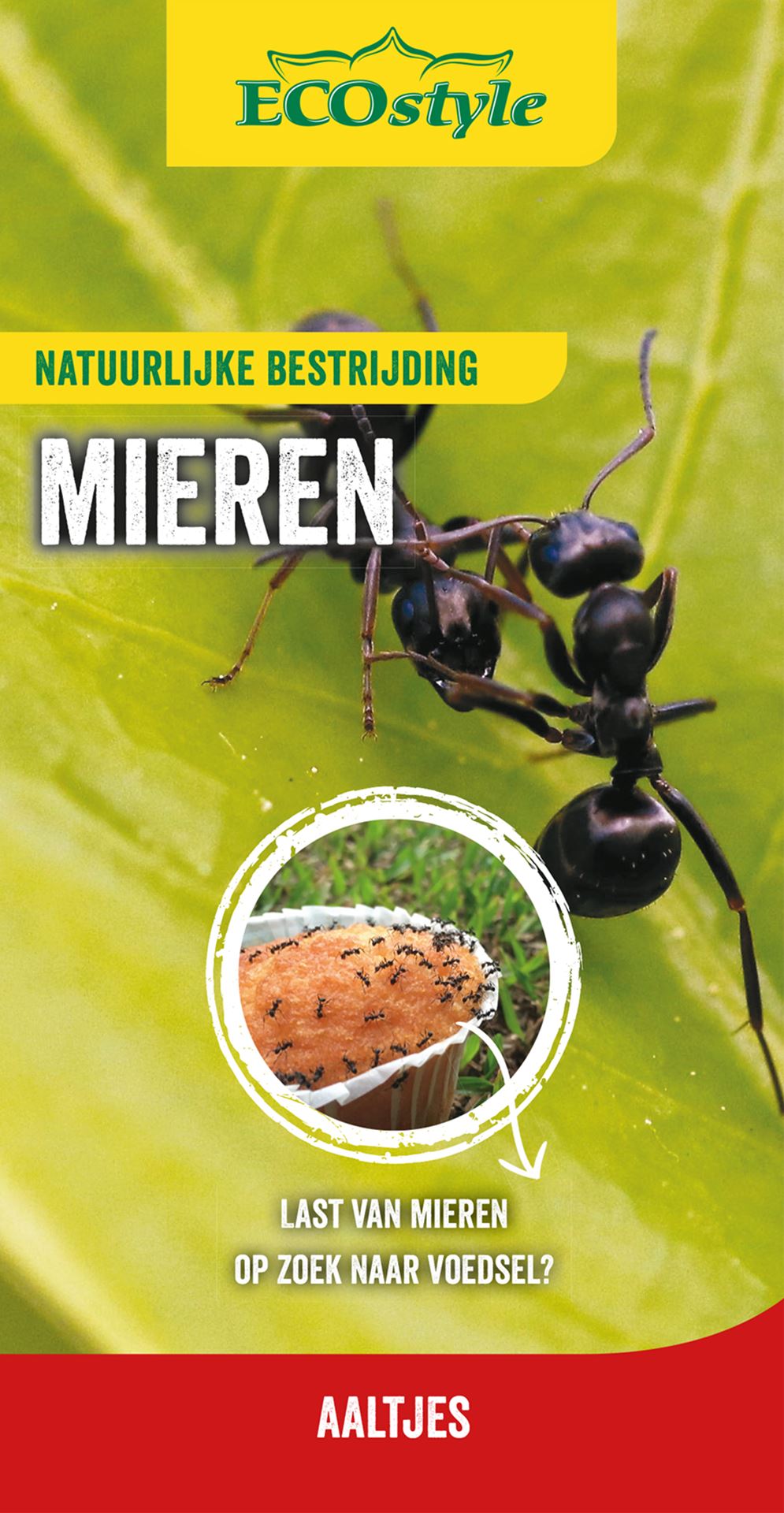 ECOstyle Aaltjes tegen mieren - 5 mierennesten - 5 miljoen afbeelding