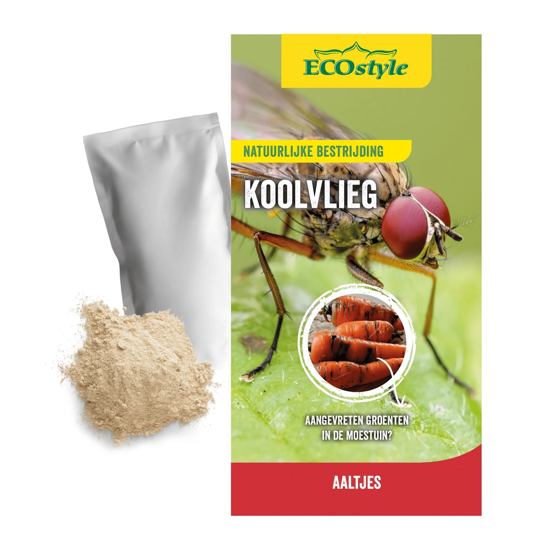 ECOstyle Aaltjes tegen larven van de koolvlieg - 60m² - 10 miljoen afbeelding