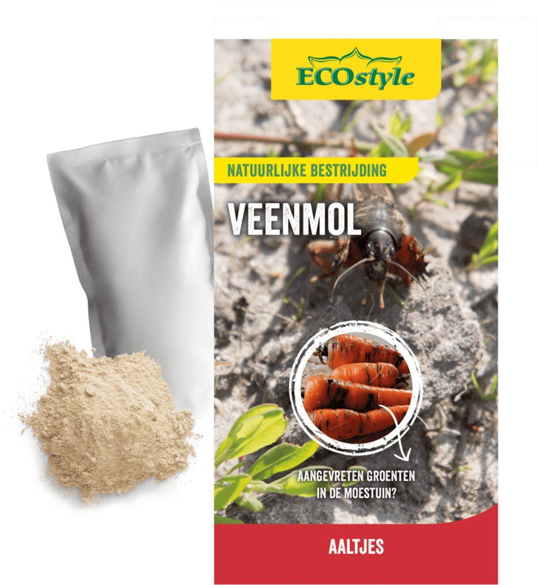 ECOstyle Aaltjes tegen larven van veenmol - 60m² - 10 miljoen afbeelding