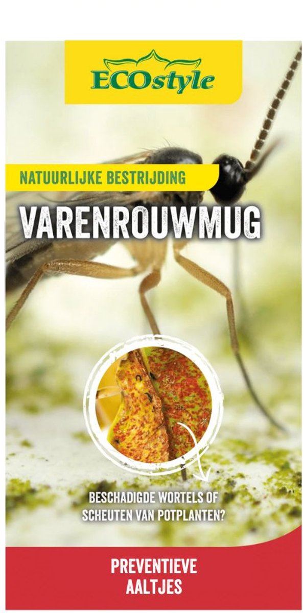 ECOstyle Aaltjes tegen larven van rouwvliegjes - 200 capsules afbeelding