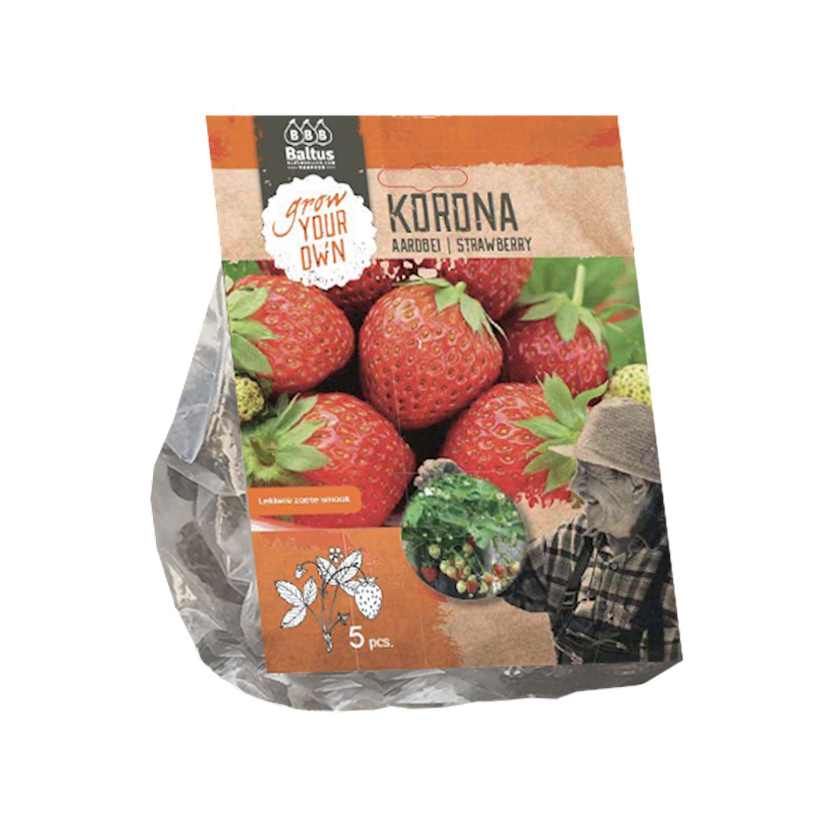 Aardbei Korona per 5 afbeelding
