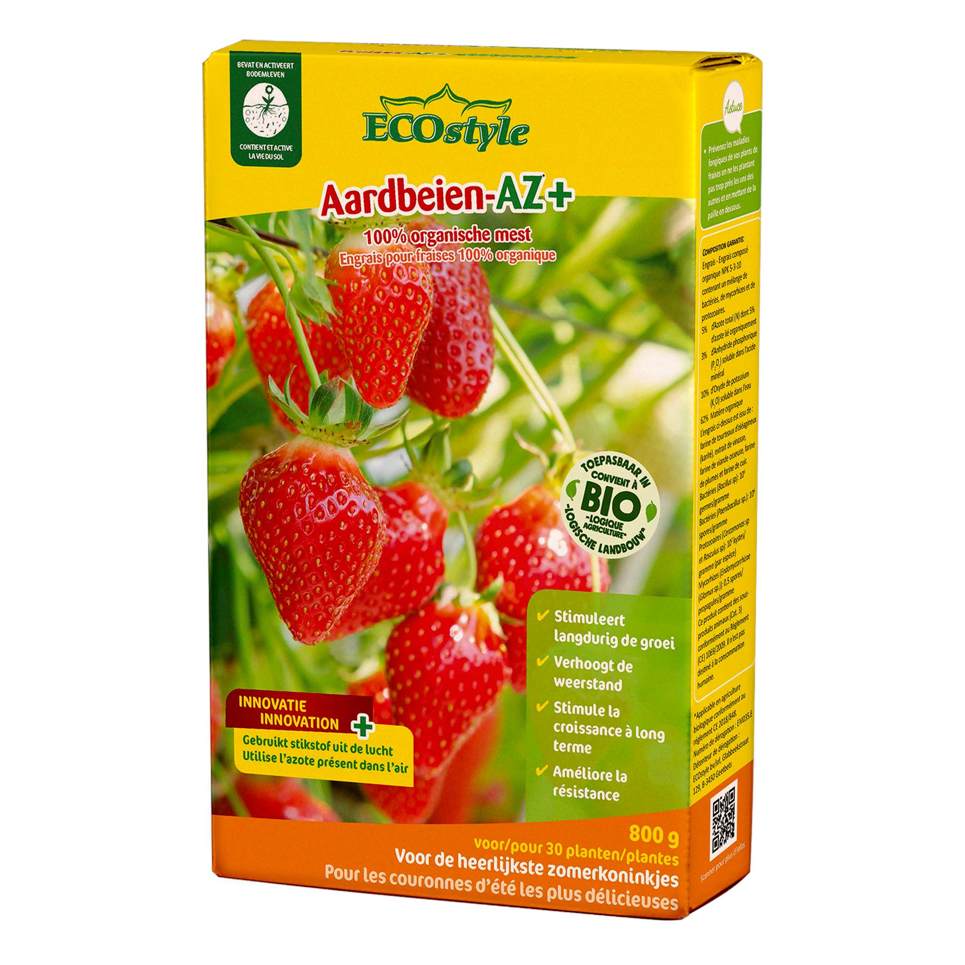ECOstyle meststof voor aardbeien– 800 g afbeelding