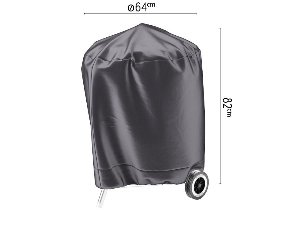 Platinum Aerocover BBQ-hoes - Ademende hoes voor ronde BBQ vanØ57cm afbeelding