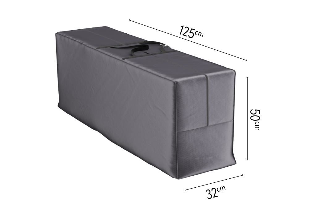Platinum Aerocover kussentas - Ademende kussentas voor hoge rugkussens 125 x 32 x H50cm afbeelding