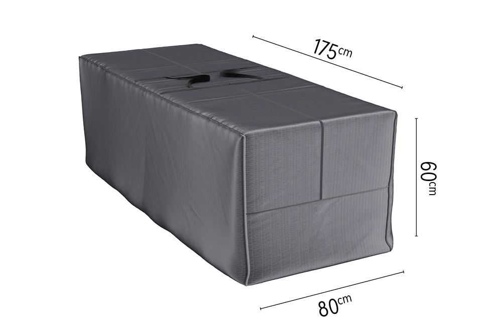Platinum Aerocover kussentas - Ademende kussentas voor hoge rugkussens 170 x 80 x H60 cm