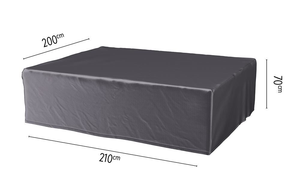 Platinum Aerocover loungesethoes - Ademende hoes voor loungeset 210 x 200 x H70cm afbeelding