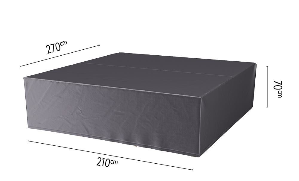 Platinum Aerocover loungesethoes - Ademende hoes voor loungeset 270 x 210 x H70cm afbeelding