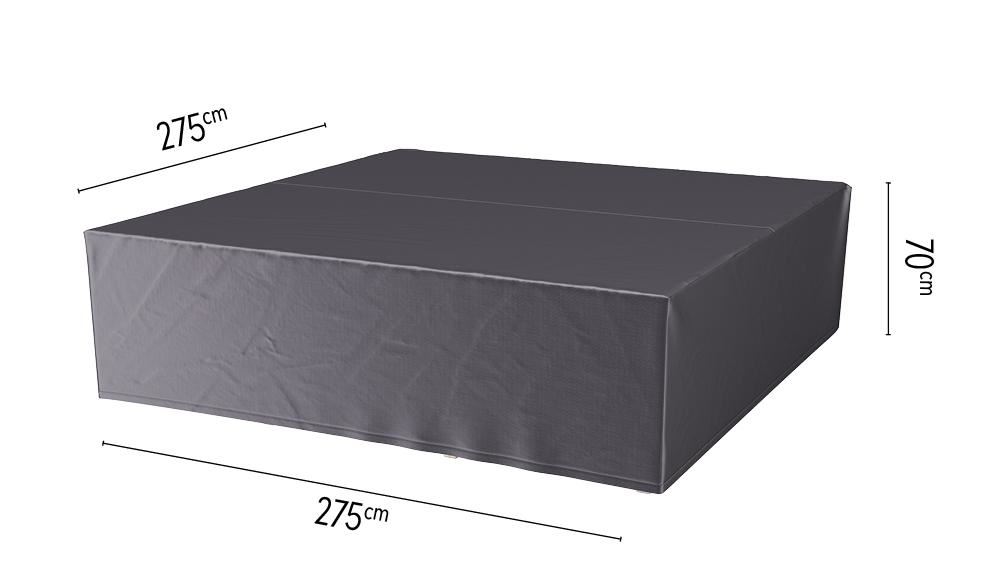 Platinum Aerocover loungesethoes - Ademende hoes voor loungeset 275 x 275 x H70cm afbeelding