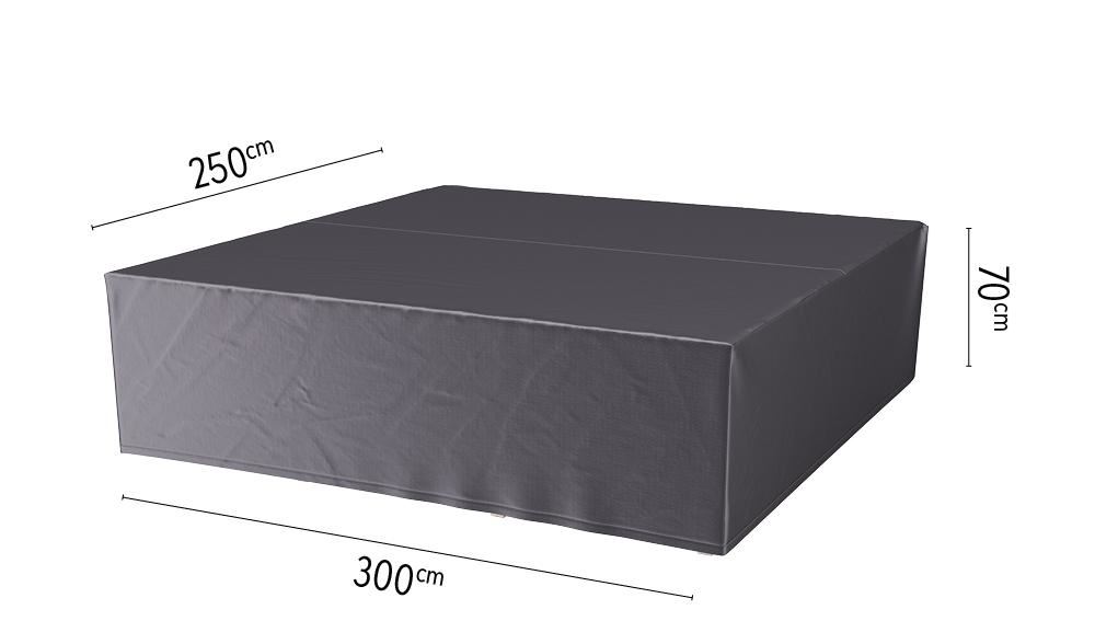 Platinum Aerocover loungesethoes - Ademende hoes voor loungeset 300 x 250 x H70cm afbeelding
