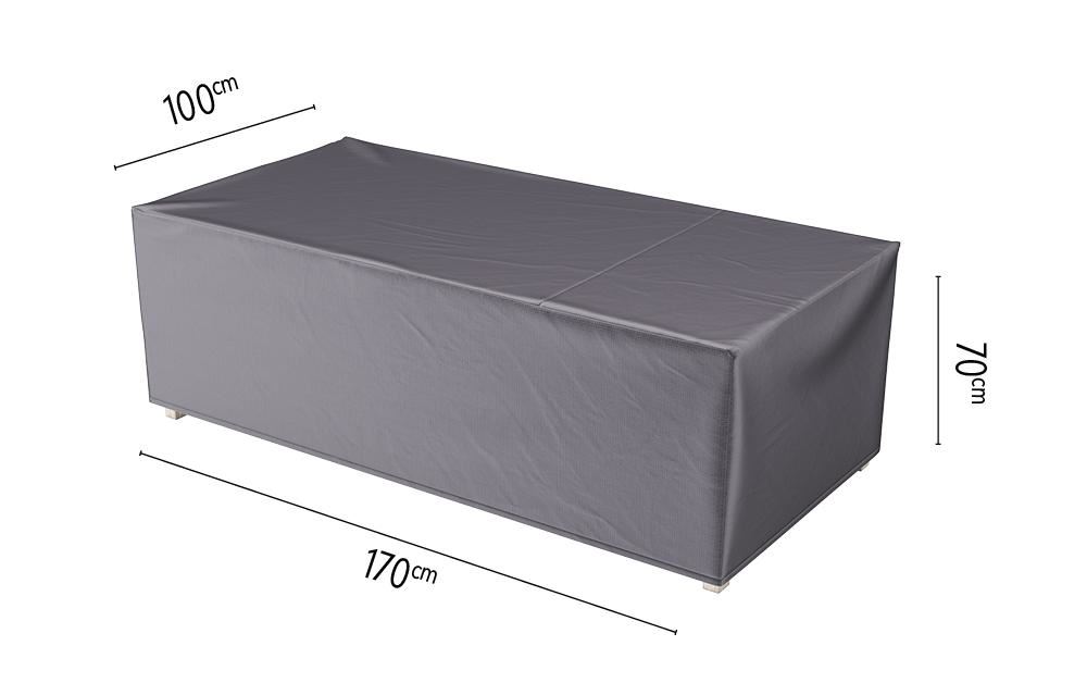 Platinum Aerocover loungebankhoes - Ademende hoes 2 loungestoelen of 1 loungebank 170 x 100 x H70cm afbeelding