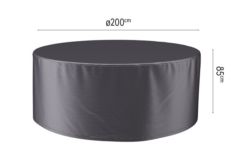 Platinum Aerocover tuinsethoes - Ademende hoes voor tuinset met ronde tafels tot diameter 150cm (inclusief stoelen) afbeelding