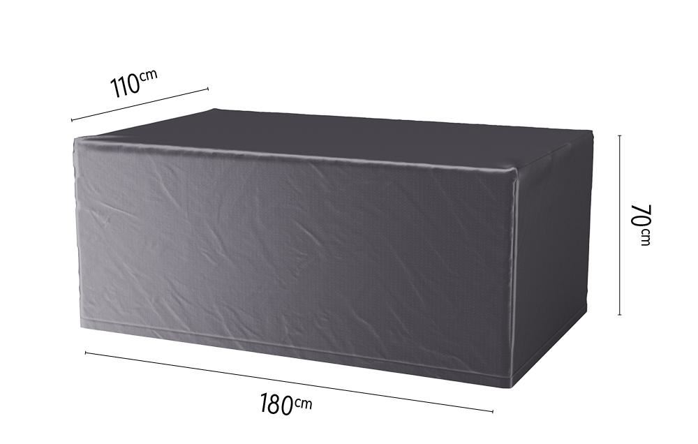 Platinum Aerocover tuintafelhoes - Ademende hoes voor tuintafels van 160 tot 180cm afbeelding