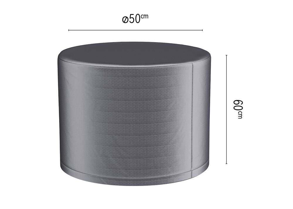 Platinum Aerocover vuurtafelhoes - Ademende hoes voor vuurtafelsØ50 x H60cm afbeelding