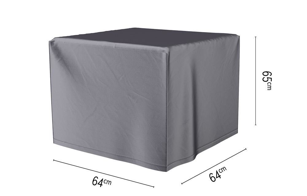 Platinum Aerocover vuurtafelhoes - Ademende hoes voor vuurtafels 64 x 64 x H65cm afbeelding