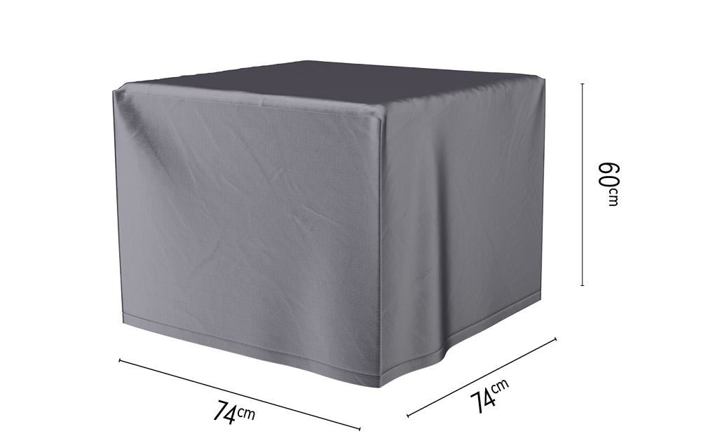Platinum Aerocover vuurtafelhoes - Ademende hoes voor vuurtafels 74 x 74 x H60cm afbeelding