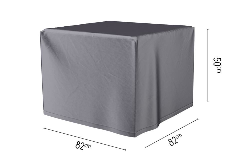 Platinum Aerocover vuurtafelhoes - Ademende hoes voor vuurtafels 82 x 82 x H50cm afbeelding