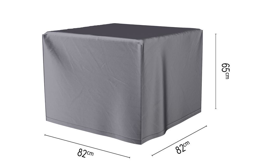 Platinum Aerocover vuurtafelhoes - Ademende hoes voor vuurtafels 82 x 82 x H65cm afbeelding