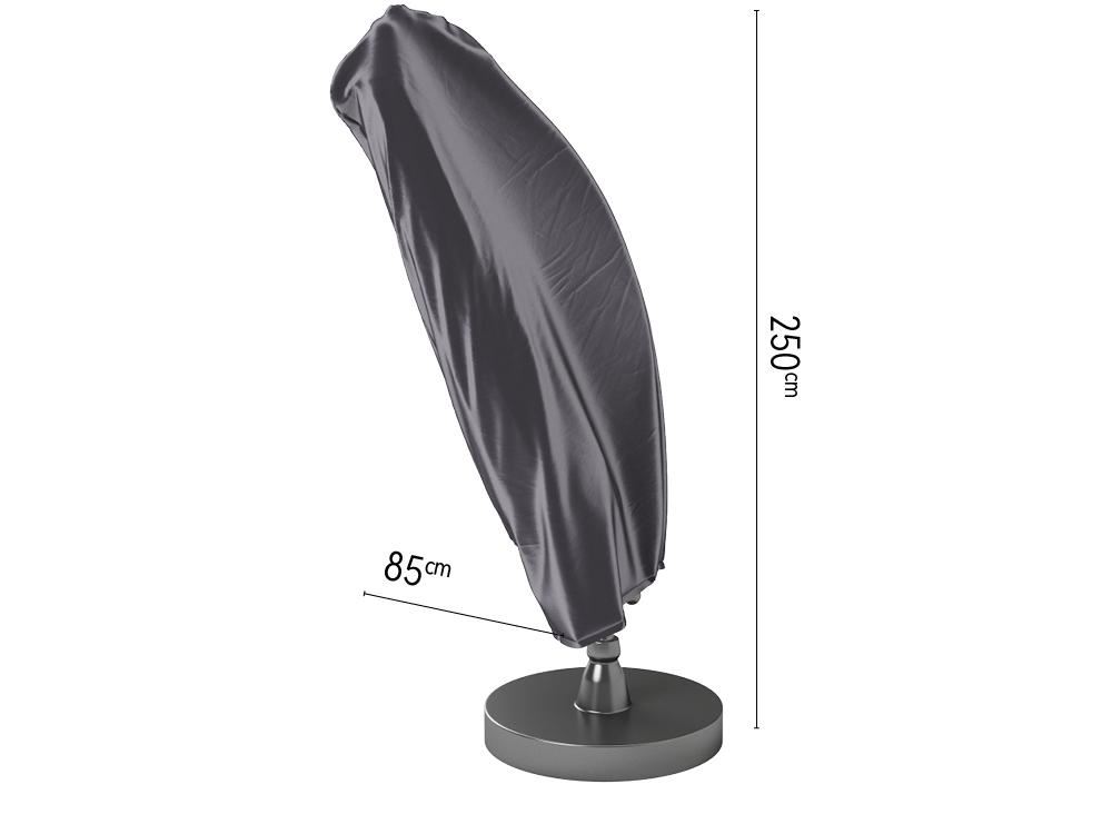 Platinum Aerocover zweefparasolhoes - Ademende hoes voor parasols met gebogen mast totØ3,75m of 3,2 x 3,2m afbeelding