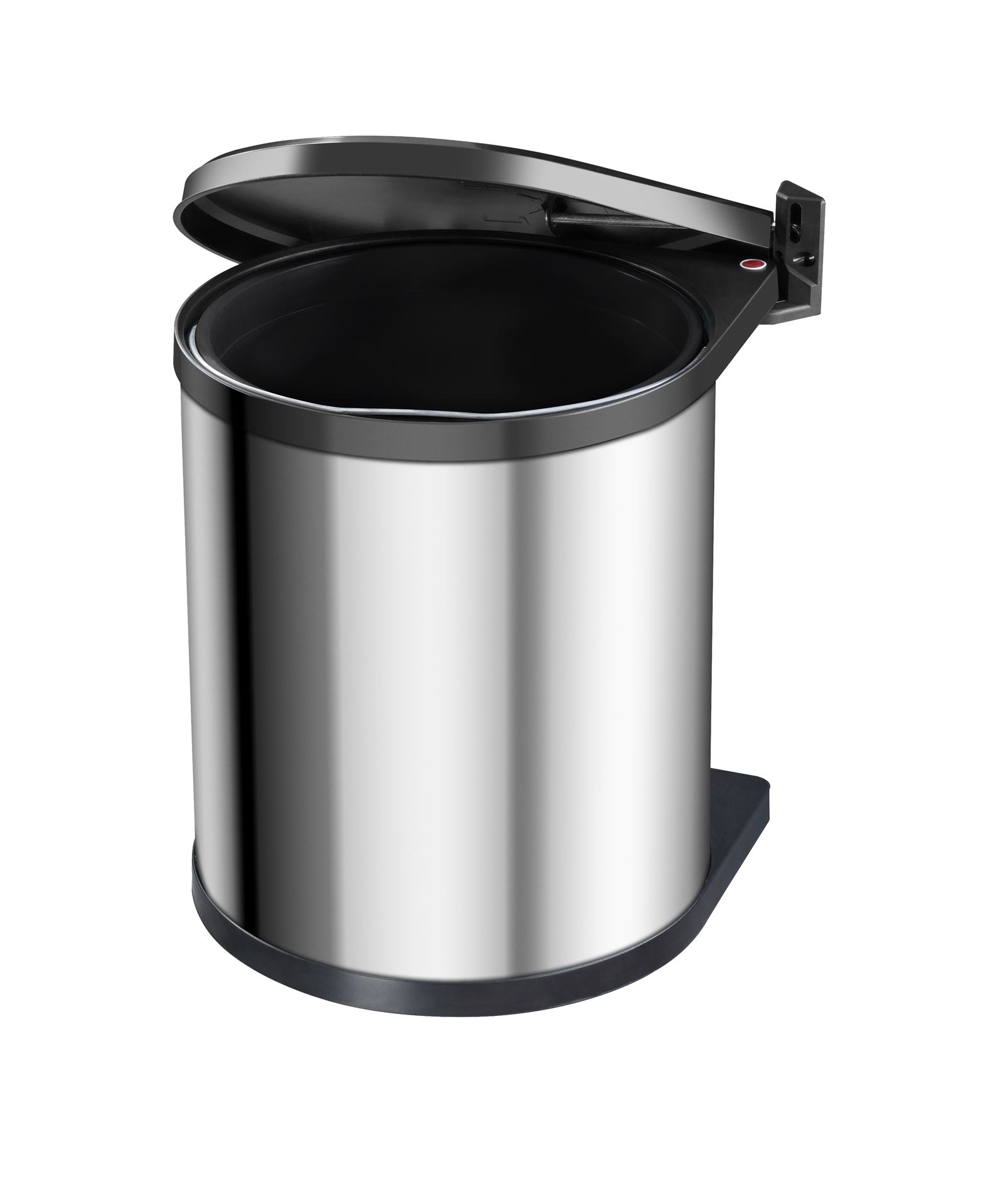 Hailo hailo compact-box m - 15l (4*) inox - Huisafval - 28,5x28,5x35,5cm - roestvrij staal / kunststof - 15 liter