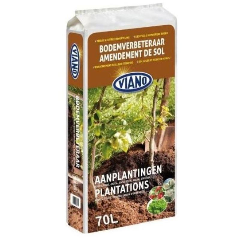 Viano Universele bodemverbeteraar Vianosol - 70L - voor alle aanplantingen afbeelding