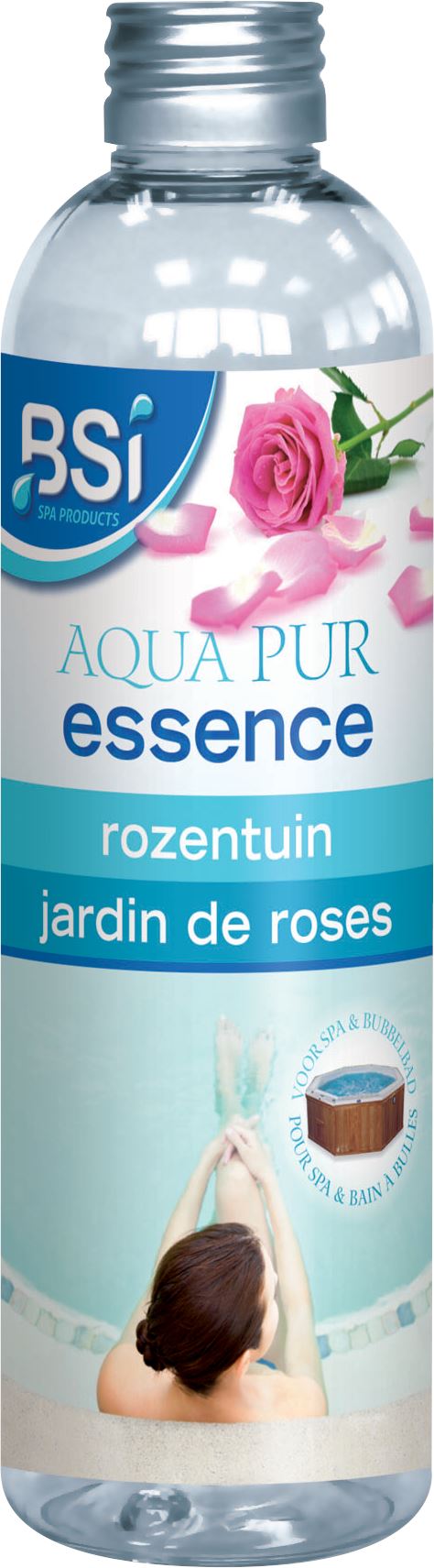 BSI Aqua Pur Essence Rozentuin - Zwembad -Geuressence voor in uw Spa of Bubbelbad - 250ml afbeelding