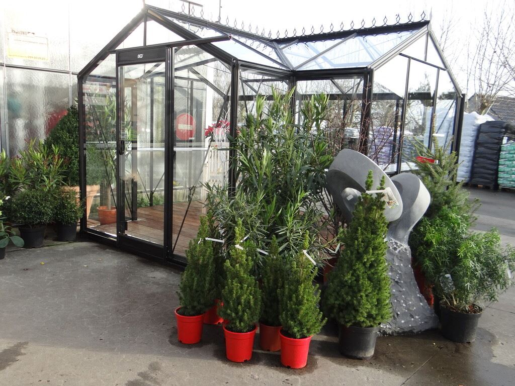 ACD tuinkamer Aurélie - 3,03 x 3,71m - Blackline afbeelding