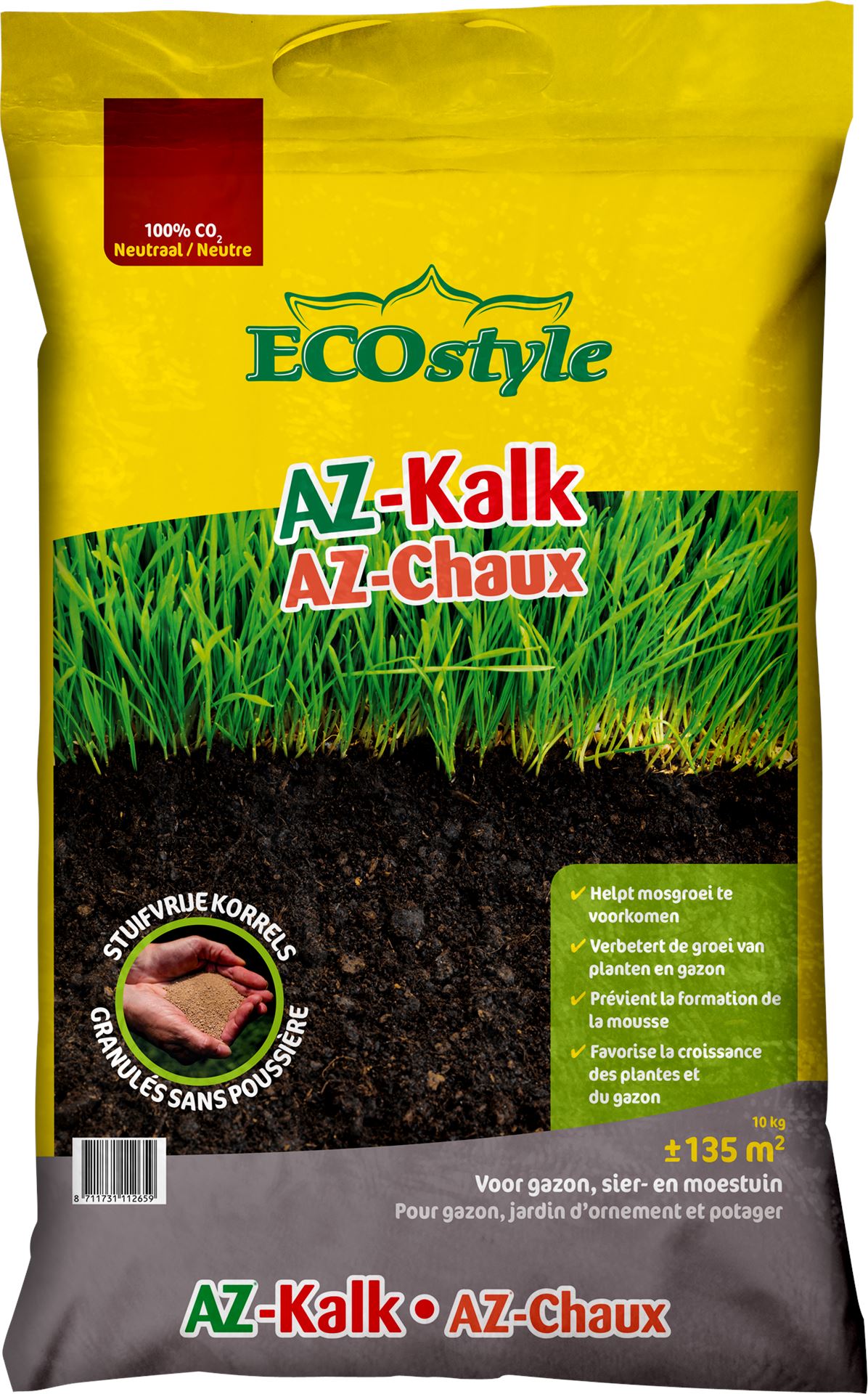 ECOstyle AZ-Kalk - 10 kg tot 100m² afbeelding