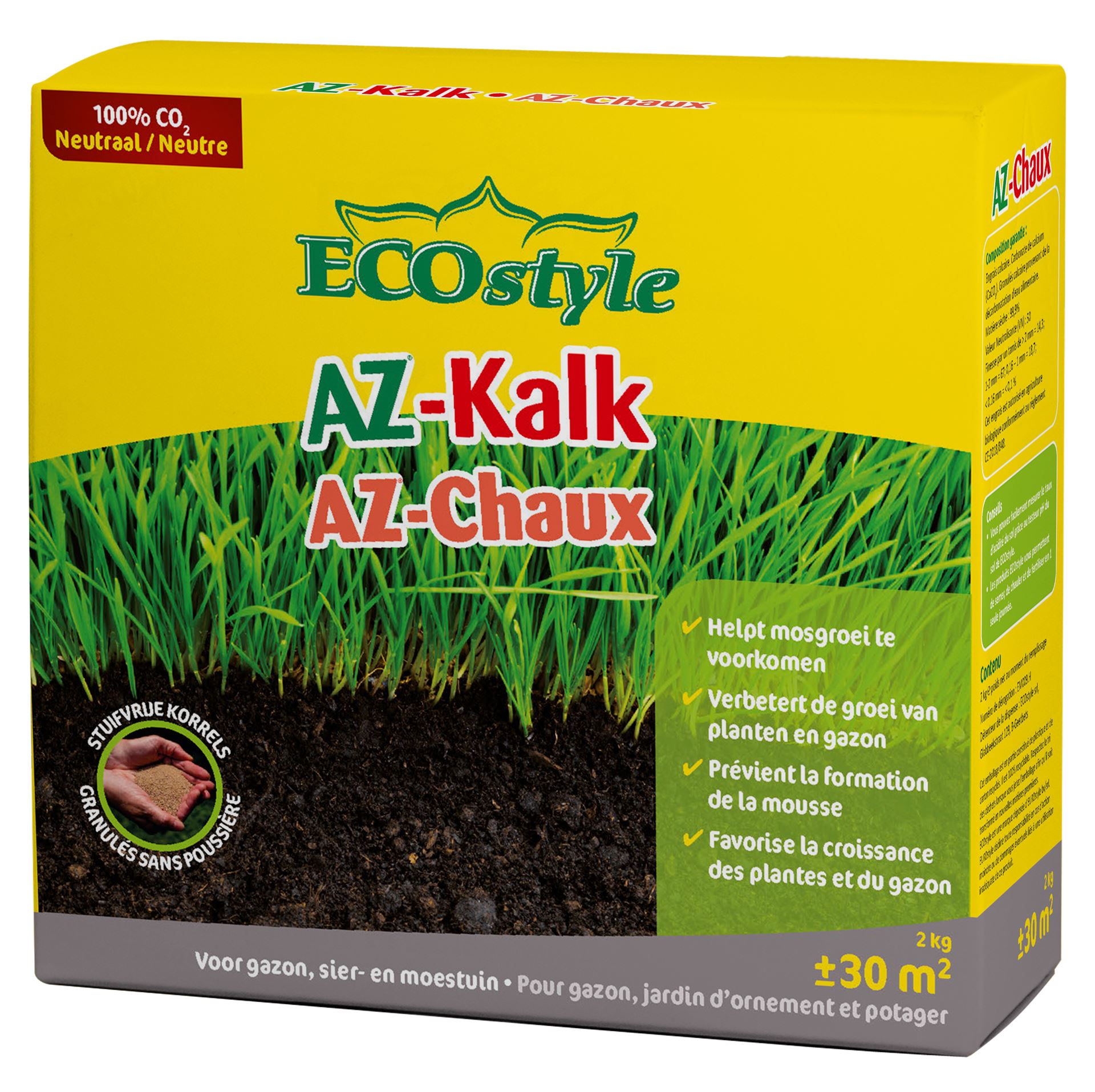ECOstyle AZ-Kalk - 2 kg tot 20m² afbeelding